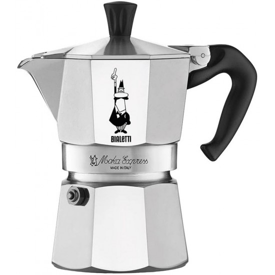Cafeteira Italiana Para 3 Xicaras Bialetti Nuova Moka Express